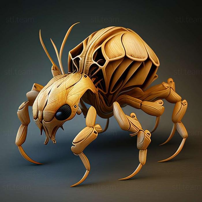 3D model Pheidole zoster (STL)